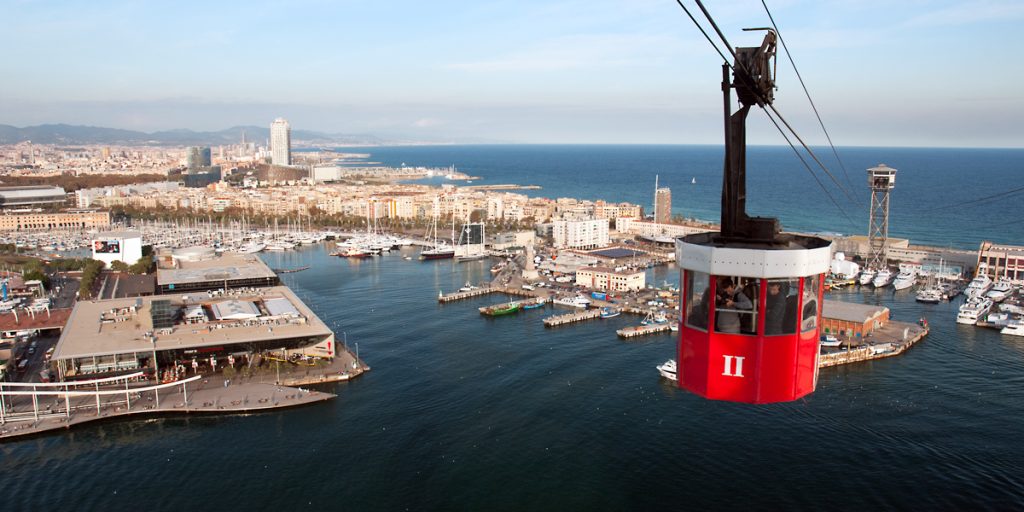 Barcelona’s Port – Cable Car- The ‘Transbordador Aeri del Port’